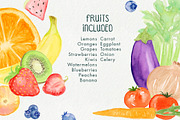 Fruit & Veggies Pack, a Graphic by Brianna Perdue (Thumbnail 2 of 3)