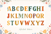 Folk Art: Fairy Tale Kids Alphabet, an Illustration by Astra Menta (Thumbnail 2 of 9)