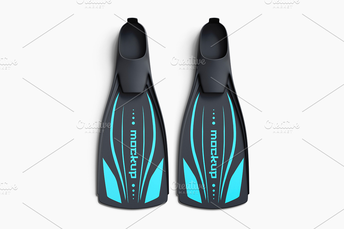 Flippers Mockup Set, a Merchandise Mockup by ForgeDesign (Photo 4 of 7)
