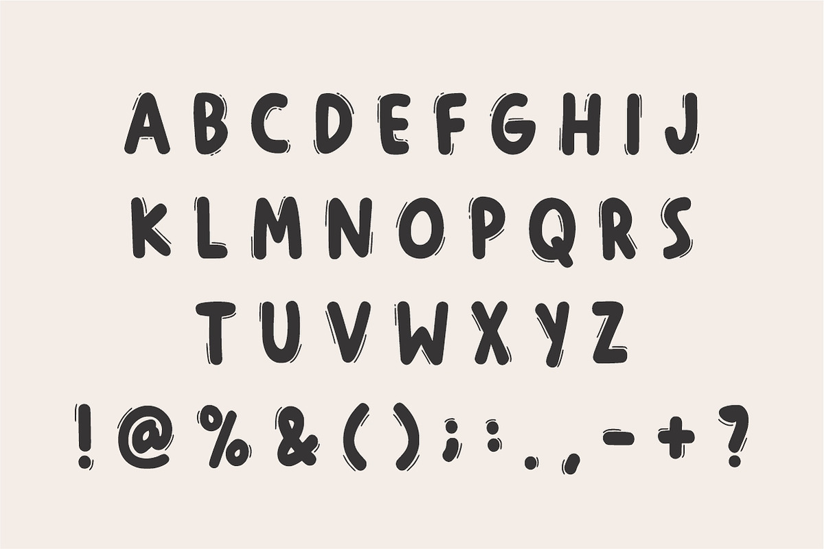 Bounce Kids, a Font by Limited.studio (Photo 2 of 6)