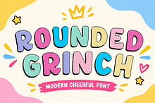 Rounded Grinch - Playful Font