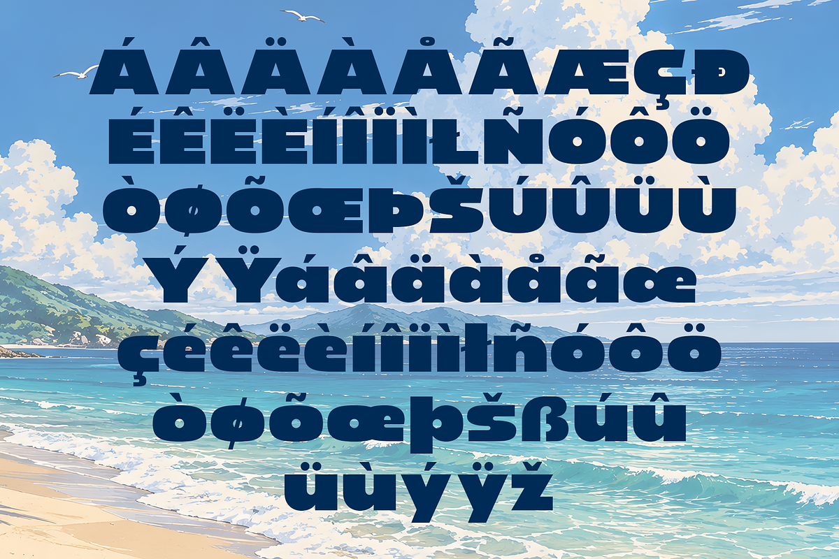 Zogumi - Retro Futuristic Fonts, a Sans Serif Font by Ian Irwanwismoyo (Photo 7 of 8)