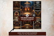 The Bone Circus Characters Cliparts, a Decorative Illustration by ThatsDesignArt (Thumbnail 11 of 11)