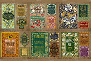 Label Art Nouveau - mega set, a Decorative Illustration by Stanislav Kharchevskyi (Thumbnail 7 of 12)