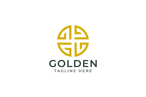 Golden Medallion Logo Letter G, a Branding & Logo Template by Signatoro