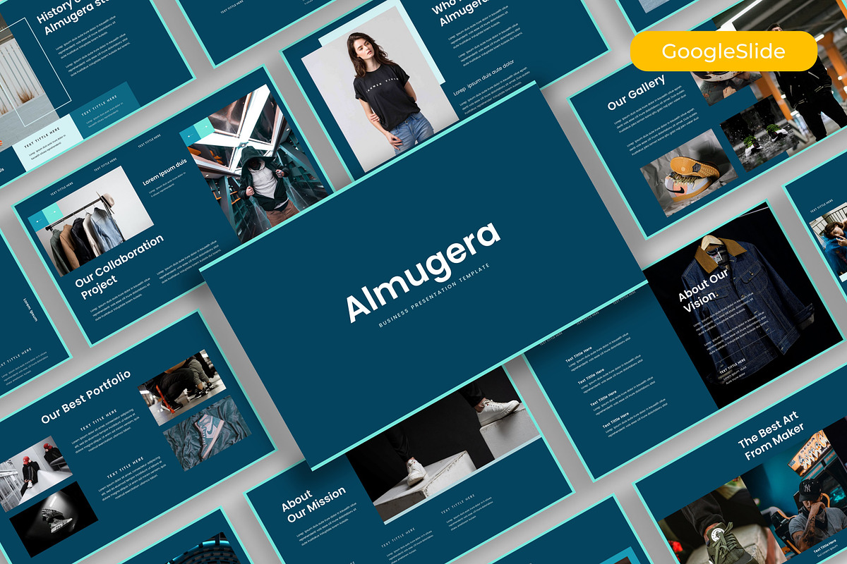 Almugera – Business Google Slide, a Presentation Template by kreatifreya (Photo 1 of 5)