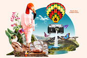 World's Best Collage Creator, an Animal Illustration by SNIPESCIENTIST (Thumbnail 6 of 48)