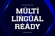 Gehors - Sport Display Font, a Serif Font by Flawless And Co (Thumbnail 10 of 10)