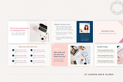 Alyssa Slide Deck Canva Templates, a Presentation Template by The Canva Template Shop (Thumbnail 4 of 6)
