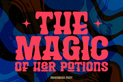 Moonwish a Bold Groovy Font, a Sans Serif Font by Rasiorise Studio (Thumbnail 8 of 12)