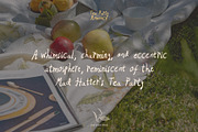 Tea Party Romance Handwritten Font, a Handwritten Font by Perplexitics (Thumbnail 14 of 16)