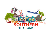 Thailand travel, a Food Illustration by Wanwiss (Thumbnail 3 of 4)