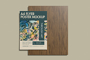 A4 poster Flyer Mockup, an Advertising Mockup by Twins_studio926 (Thumbnail 2 of 5)