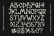 GF Zodiac - Display Font, a Font by GroovyFontCo (Thumbnail 6 of 7)
