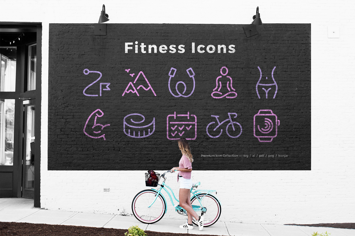 Fitness Icons — Pixi Line, an Outline Icon by Scott Dunlap (Photo 7 of 9)