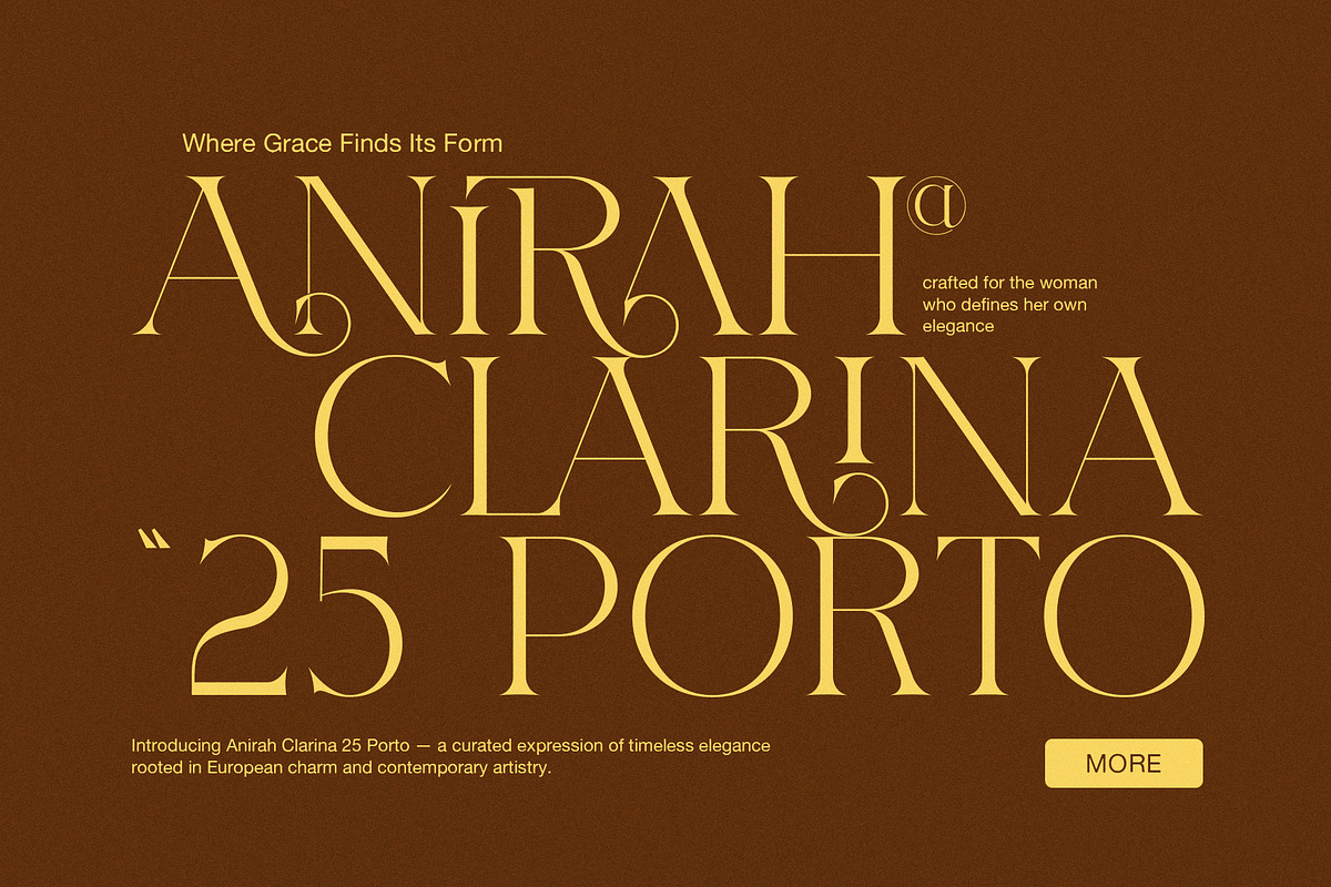 Sanida Elegant Serif Font, a Serif Font by Graphicxell (Photo 2 of 8)
