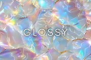 Iridescent Holographic Opal Texture, a Pattern Graphic by UniqueMe (Thumbnail 8 of 17)