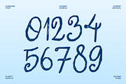 CS Darlings Stamp, a Handwritten Font by Craft Supply Co. (Thumbnail 5 of 8)