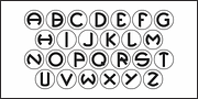 Deco Spot Initials JNL, a Font by Jeff Levine Fonts (Thumbnail 5 of 5)