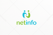Net Info Logo Template, a Branding & Logo Template by LogoBuy (Thumbnail 1 of 3)