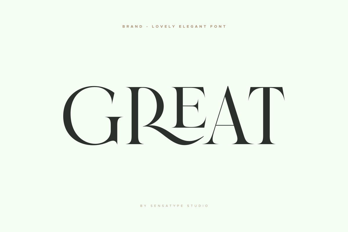 Brand - Lovely Elegant Font, a Serif Font by Sensatype (Photo 5 of 14)