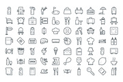 125+ Hotel and Restaurant Icons, an Outline Icon by Vectors Market (Thumbnail 3 of 3)