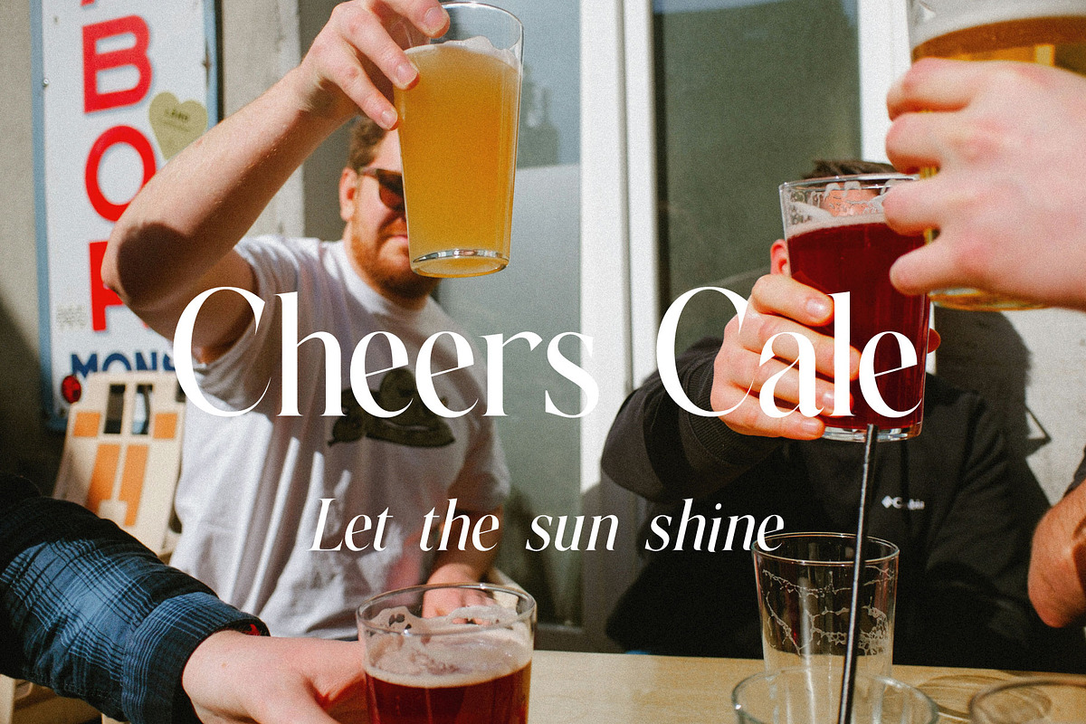 Cale | A beautiful serif font, a Serif Font by Supersimbo © (Photo 2 of 9)