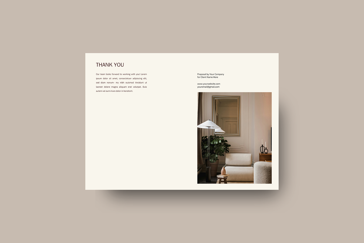 Modern Project Proposal Template, a Presentation Template by Brand & Bloom (Photo 13 of 15)