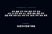 Azyncro - Digital Font, a Sans Serif Font by QR Design Studio (Thumbnail 3 of 8)