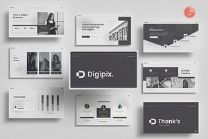 Creative Business PowerPoint, a Presentation Template by Pixslides