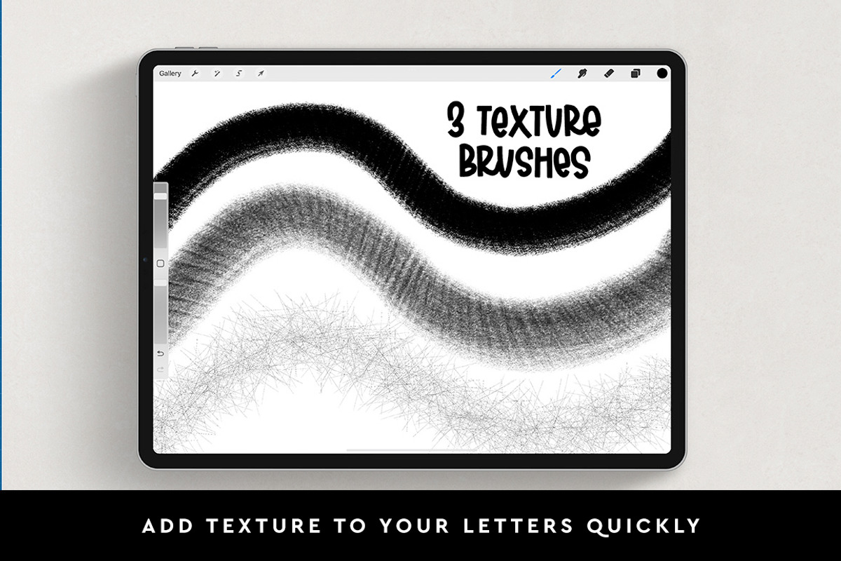Procreate Block Lettering Brushset, a Brush Add-On by Hewitt Avenue (Photo 3 of 5)