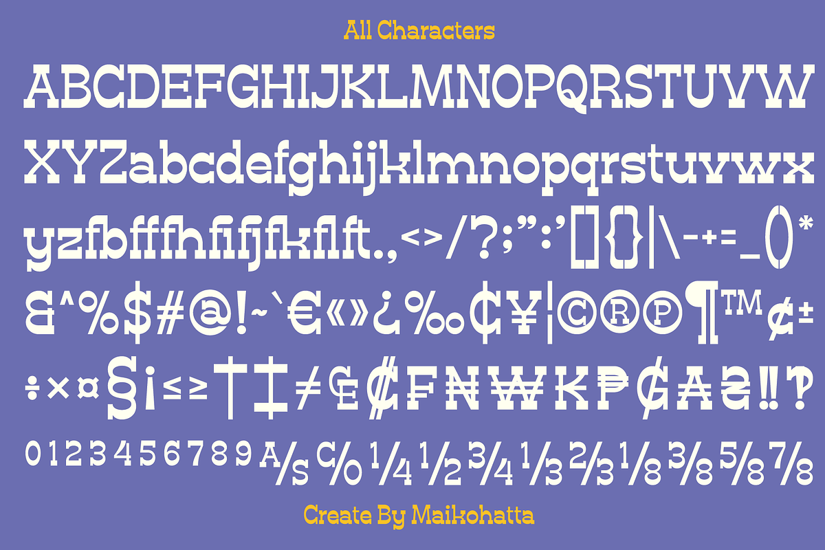 Slab Tronic - Retro Slab Display, a Slab Serif Font by MaikoHatta (Photo 4 of 7)