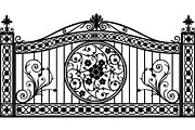 Vintage Iron Gate Bundle, a Decorative Illustration by Designer_Momina (Thumbnail 4 of 21)