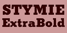 Stymie Extended Bold