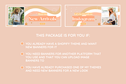 Shop Banner Templates - Boho Themed, a Shopify Template by SunshineStudioBoutique (Thumbnail 6 of 9)
