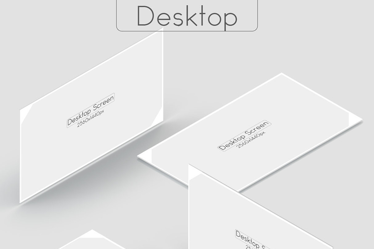 Isometric Device Screen Creator, a Product Mockup by RgraphicsDesign (Photo 6 of 6)