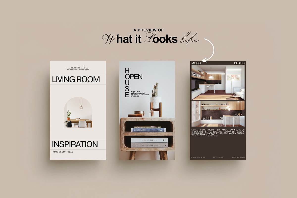 Real Estate Instagram  Templates, a Social Media Template by Prapti Design (Photo 3 of 14)