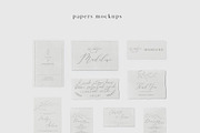 Papers&Envelopes - mockup set, a Product Mockup by Creatoom (Thumbnail 17 of 29)
