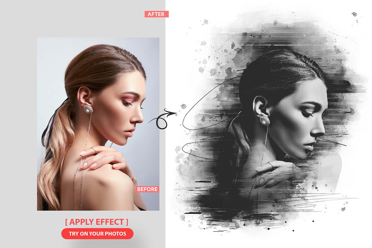 Aqueous Ink Abstraction PS Action, an Action Add-On by MRI STUDIO (Photo 6 of 19)