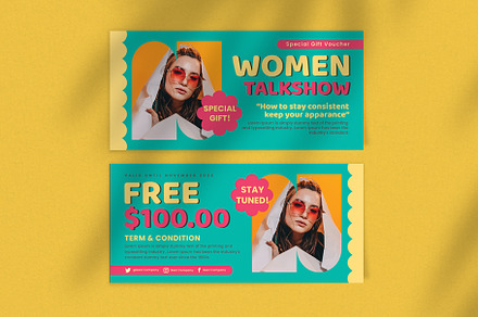 Women Talshow Gift Voucher