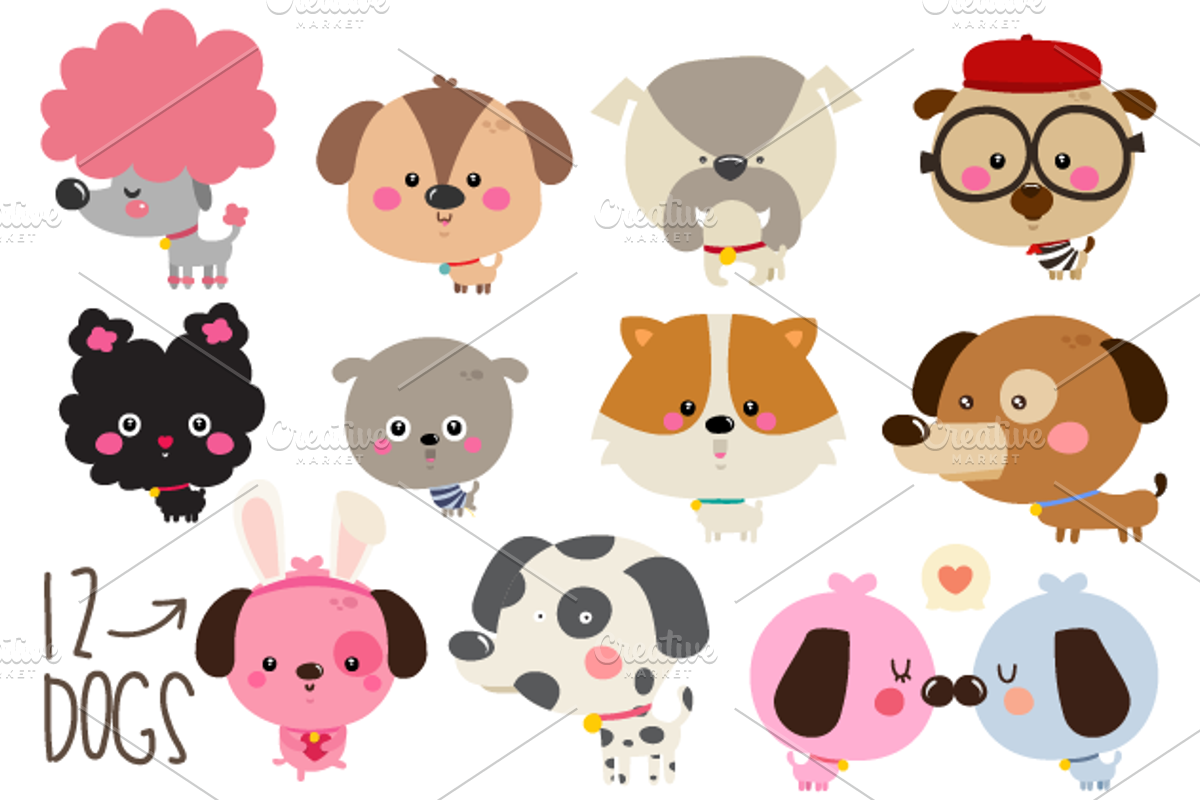Cute Doggie Set preview 2