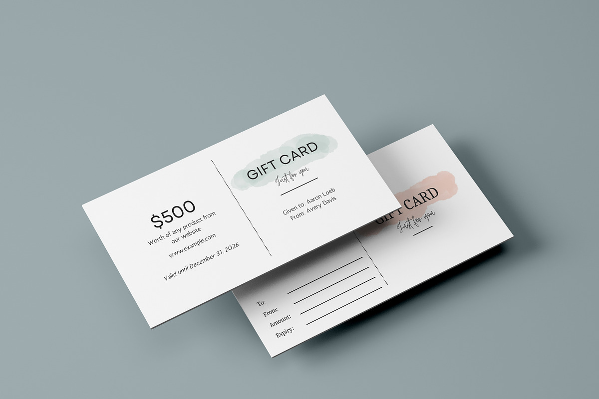 Gift Certificate Bundle, Canva, a Stationery Template by SmmrDesign (Photo 4 of 8)