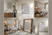 Art & Poster Frame Mockup Set, a Household Mockup by RevintageStudio (Thumbnail 1 of 8)