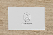 Minimalist beach wave logo, a Branding & Logo Template by Medianeka (Thumbnail 3 of 3)