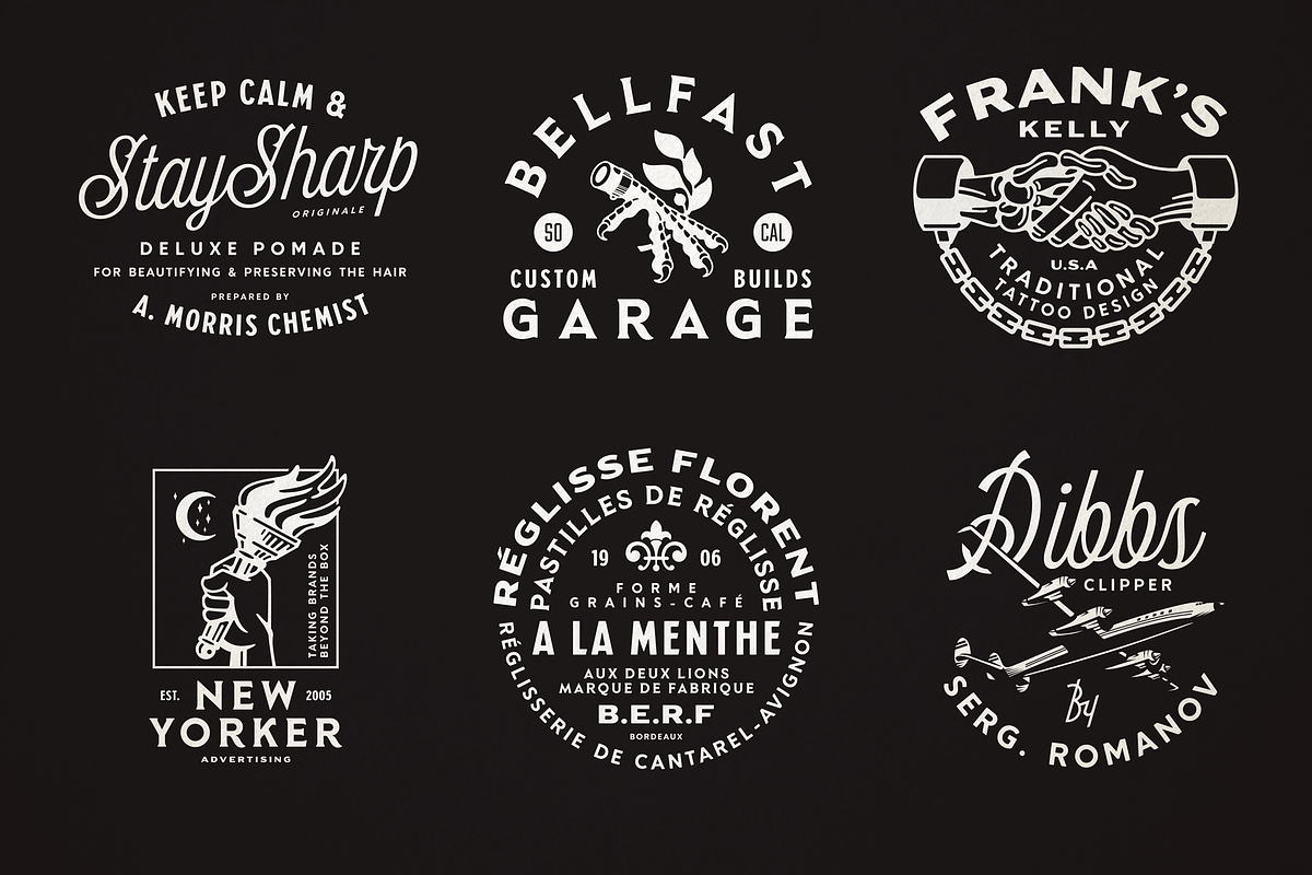S&S Hilborn Font Bundle preview 8