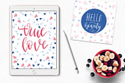 Valentine's brush box for Procreate, a Brush Add-On by Gray Cat Graphics (Thumbnail 3 of 9)