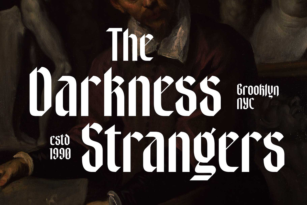 Nightwoe - Modern Blackletter, a Blackletter Font by Novitype (Photo 4 of 13)
