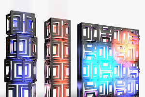 Stage Decor 21 Modular Wall Column