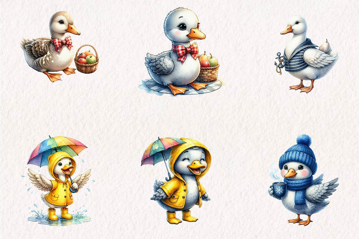 About Funny Goose Sublimation, a Seasonal Illustration by CreationArt (Photo 3 of 7)