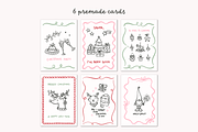 Whimsical Winter Christmas Graphics, a Seasonal Illustration by Ola_Mazur (Thumbnail 4 of 6)